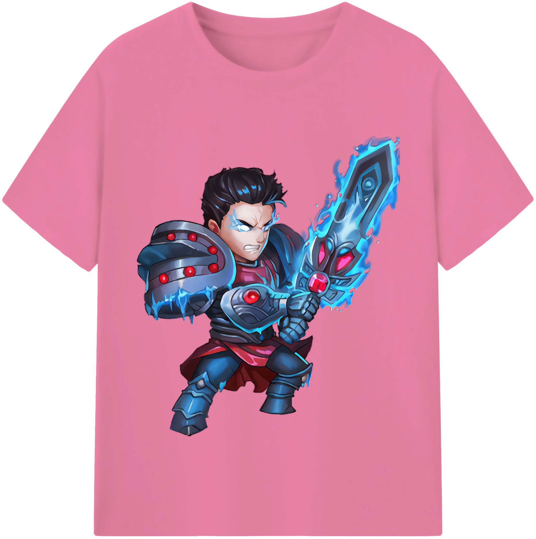 リーグ・オブ・レジェンド League of Legends LOL 綿100％半袖Tシャツ（フロントプリント）